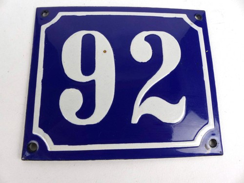 Altes email hausnummer schild - email,