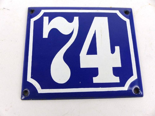 Altes email hausnummer schild - email,