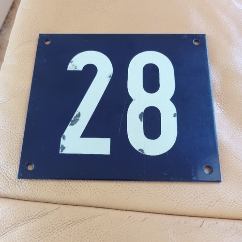 Antikes emailleschild - antikes,
