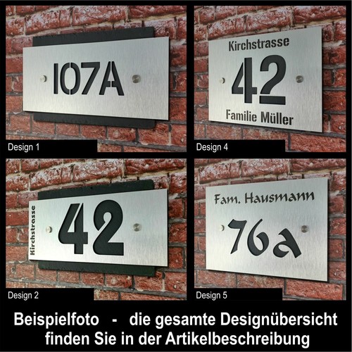 Hausnummer schiefer - 3d,