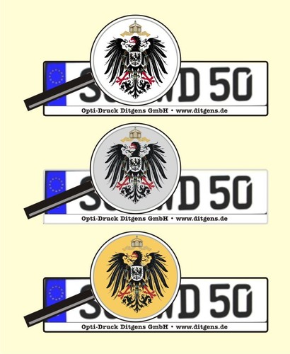 Reichsadler nummernschild - 4,