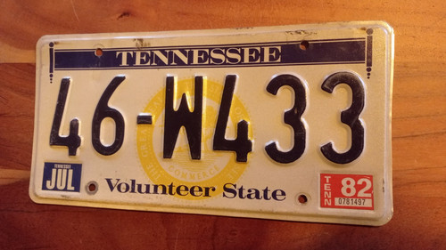 Usa nummernschild tennessee - usa,