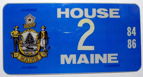 Usa nummernschild maine - nummernschild,
