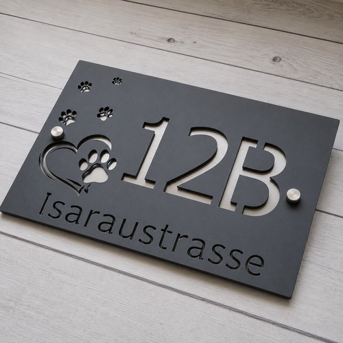 Hausnummernschild/Adressschild