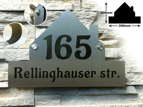 Hausnummer hausnummernschild - hausnummer,