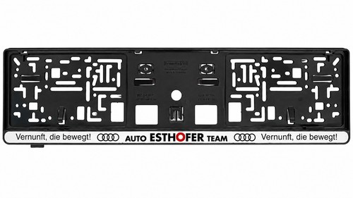 Audi kennzeichenhalter - audi,