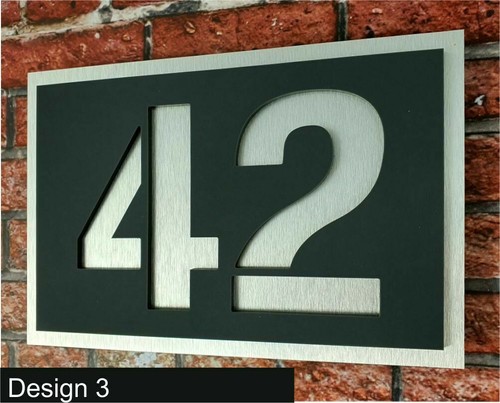 Hausnummer - 3d,