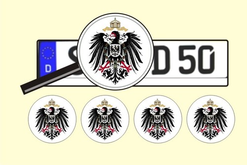 Nummernschild aufkleber - 4,